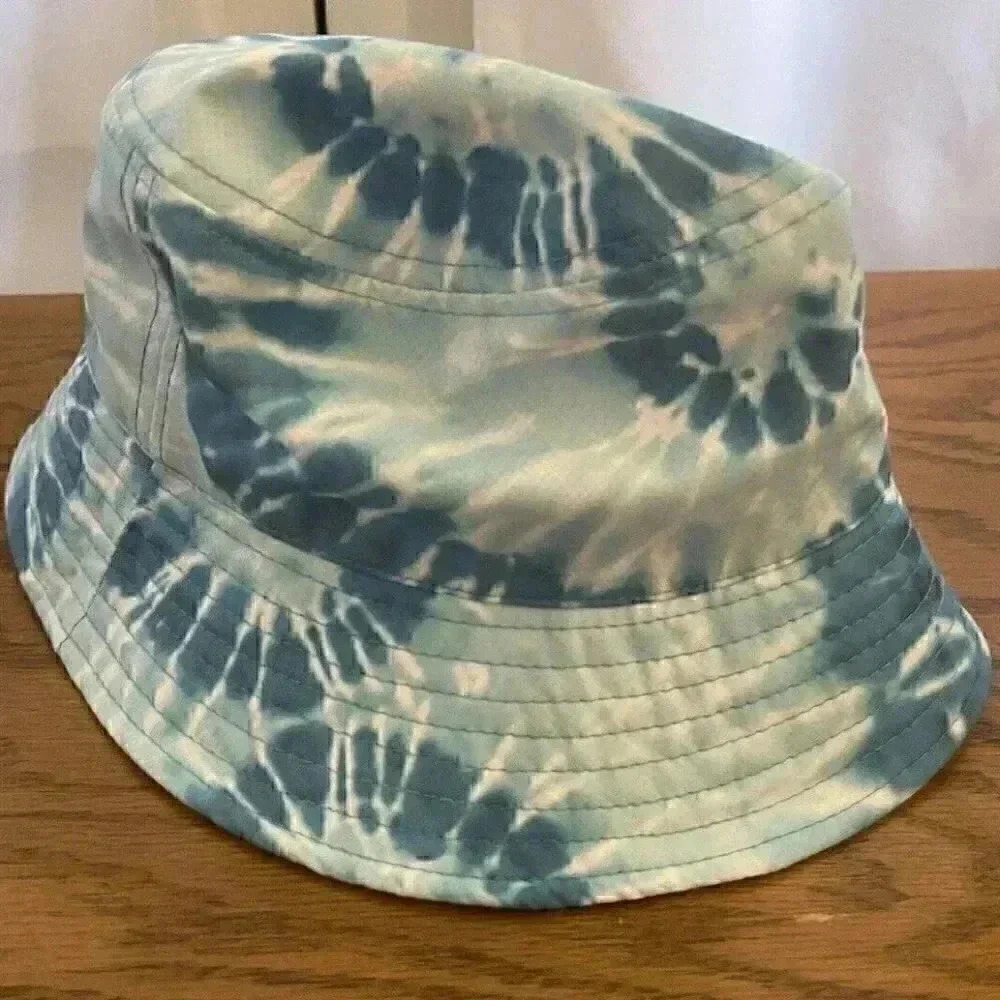 Youth Bucket Hat Surfstyle Blue Tye Dye -fun at‎ the beach!